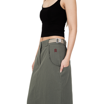 Ripstop Maxi Skirt